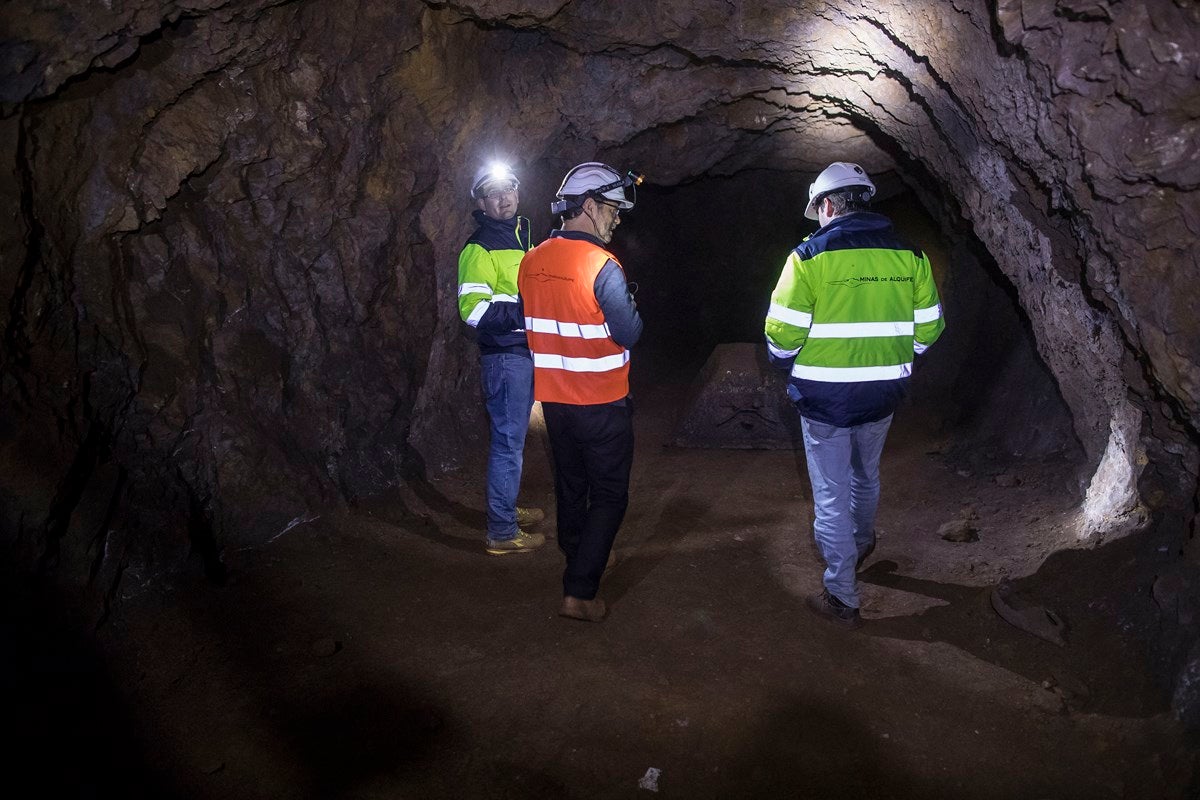Así son las antiguas minas de Alquife