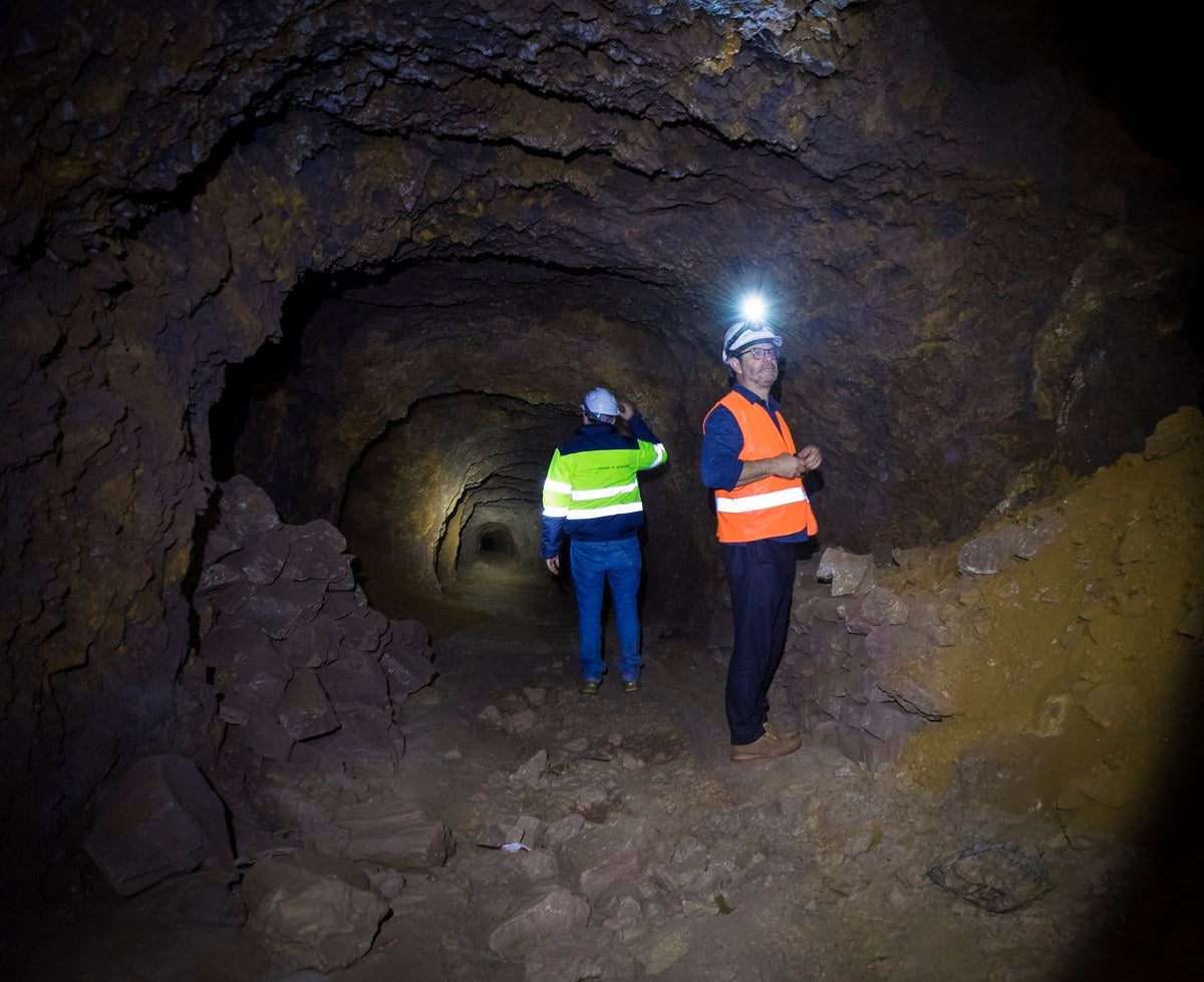 Así son las antiguas minas de Alquife