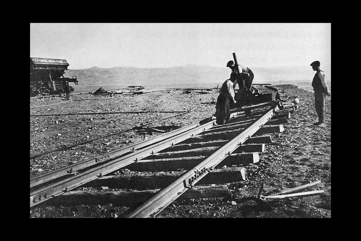 Fotografías históricas de las minas de Alquife