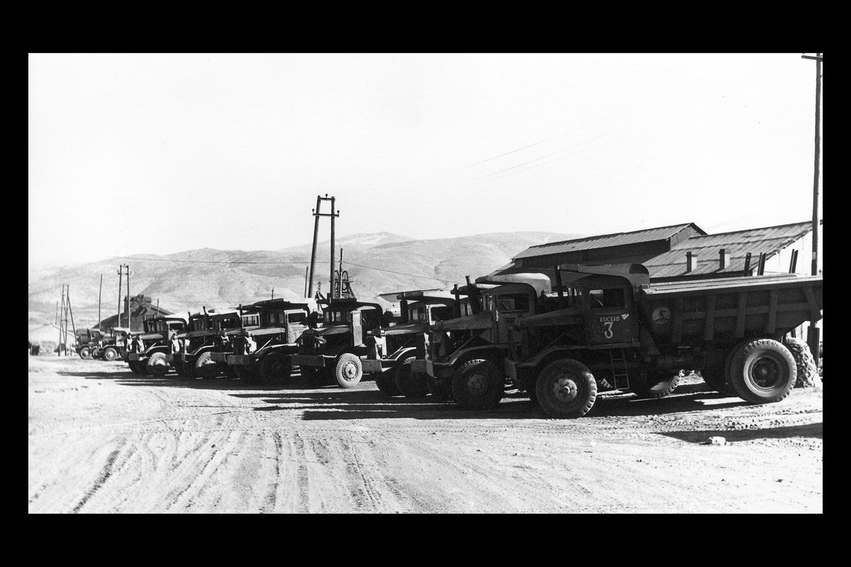 Fotografías históricas de las minas de Alquife