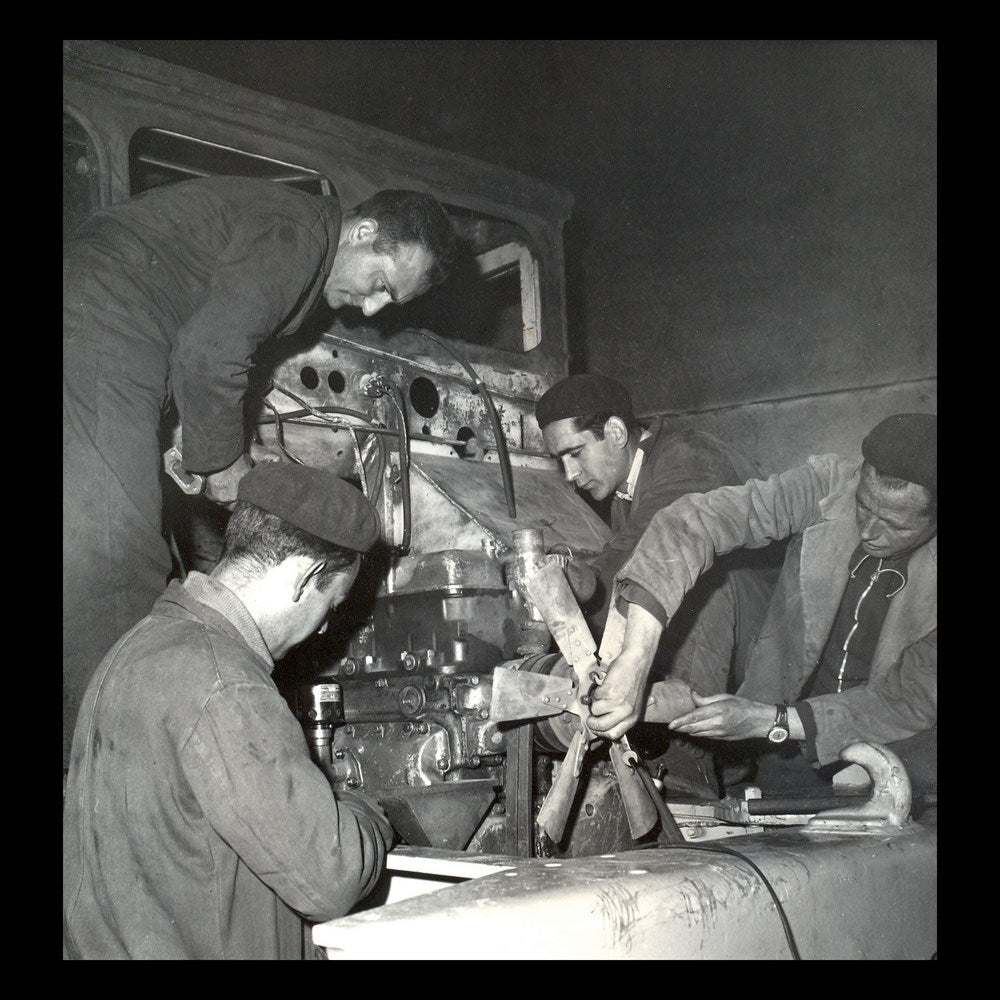 Fotografías históricas de las minas de Alquife