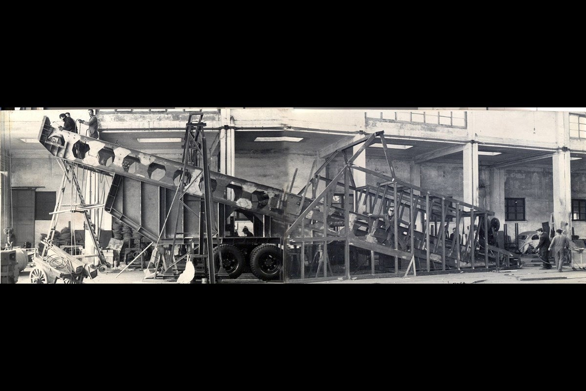 Fotografías históricas de las minas de Alquife