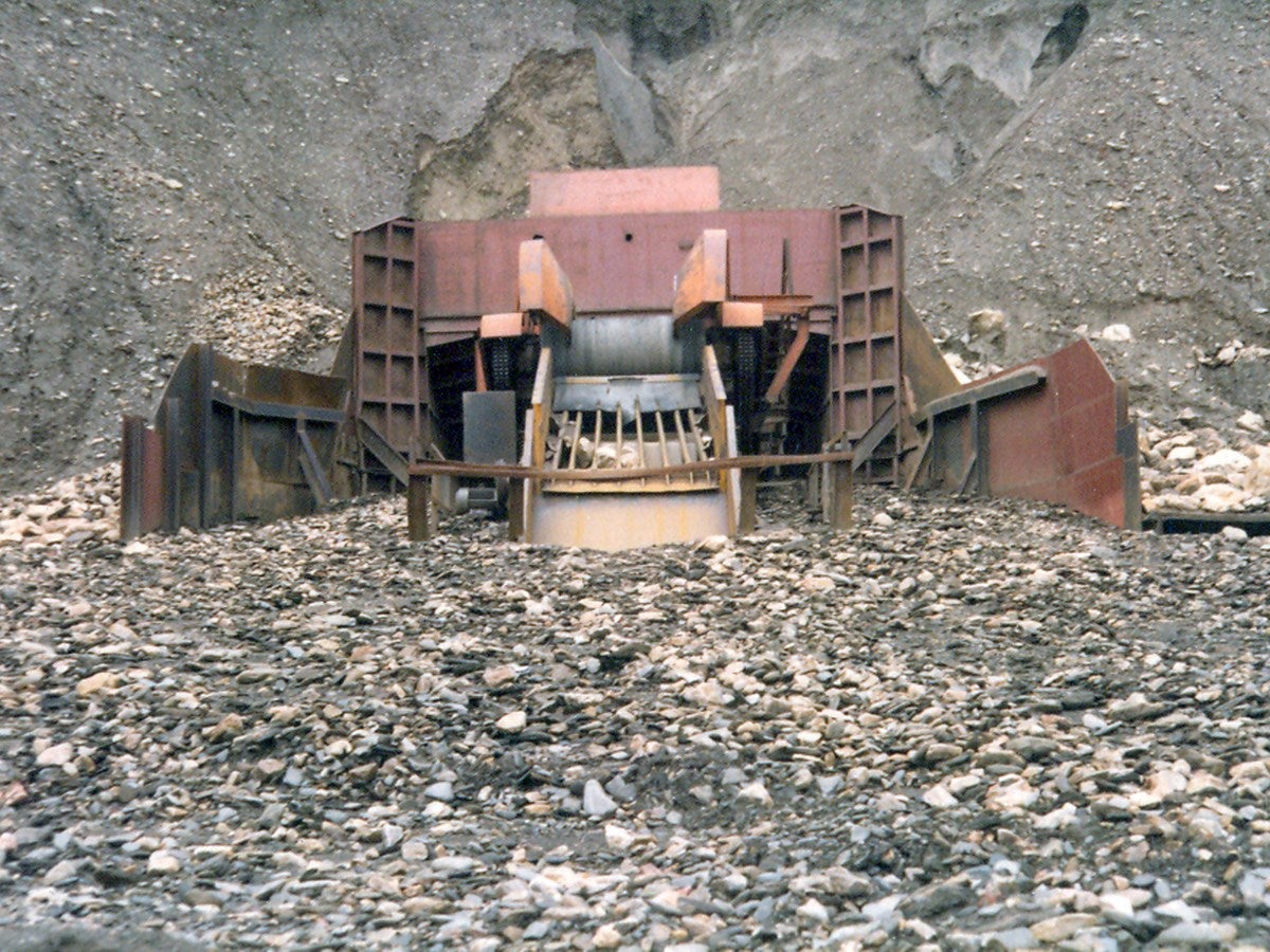 Fotografías históricas de las minas de Alquife