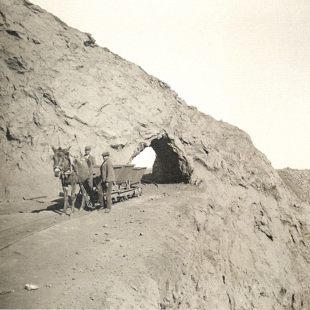 Fotografías históricas de las minas de Alquife