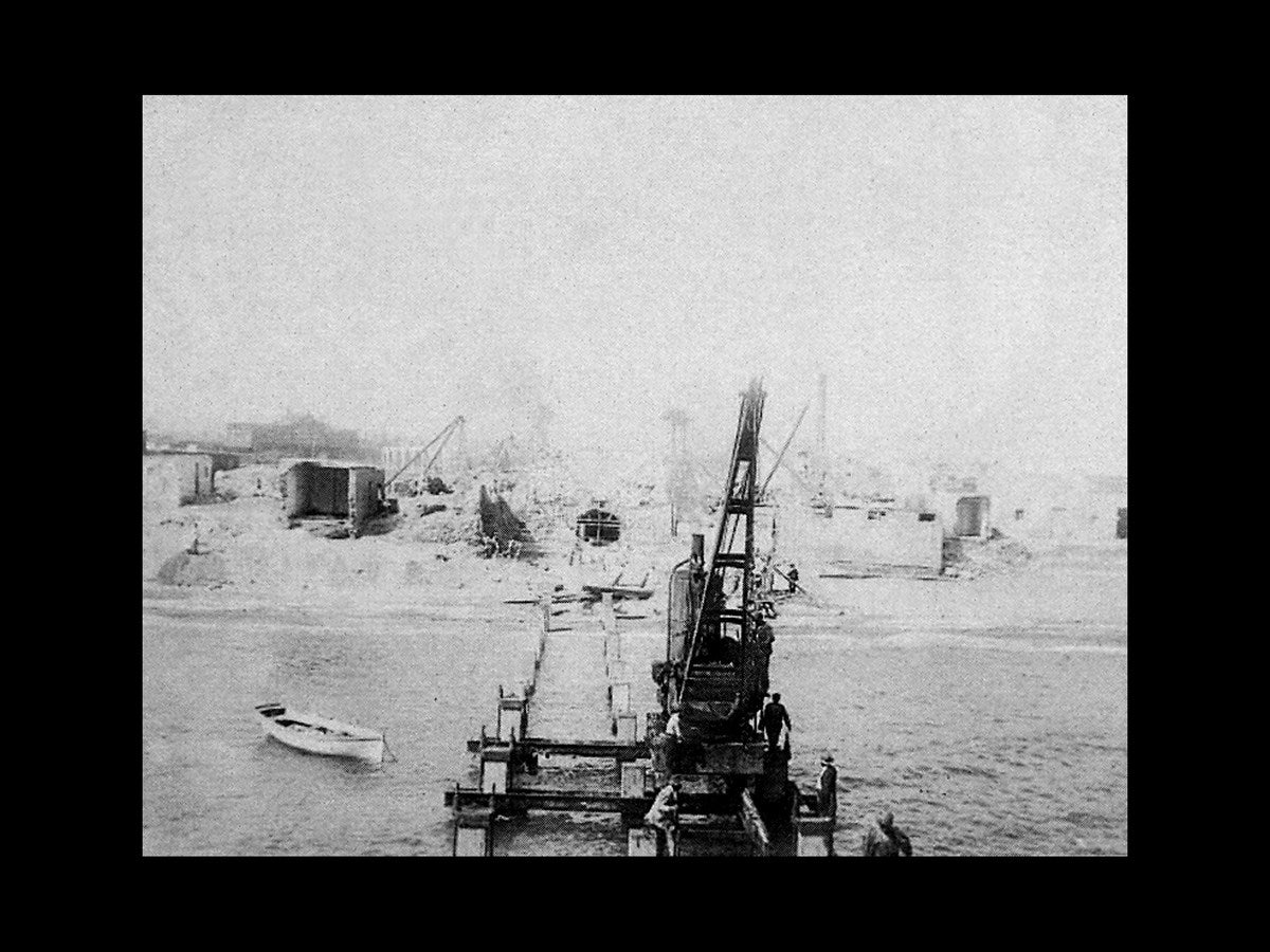 Fotografías históricas de las minas de Alquife