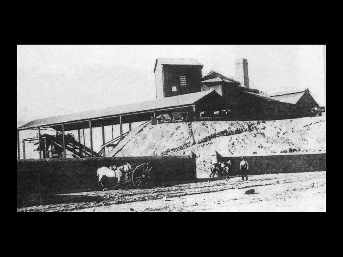 Fotografías históricas de las minas de Alquife