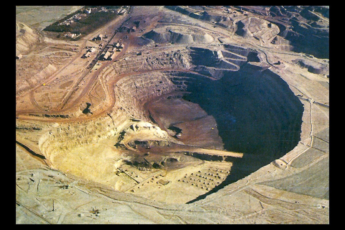 Fotografías históricas de las minas de Alquife