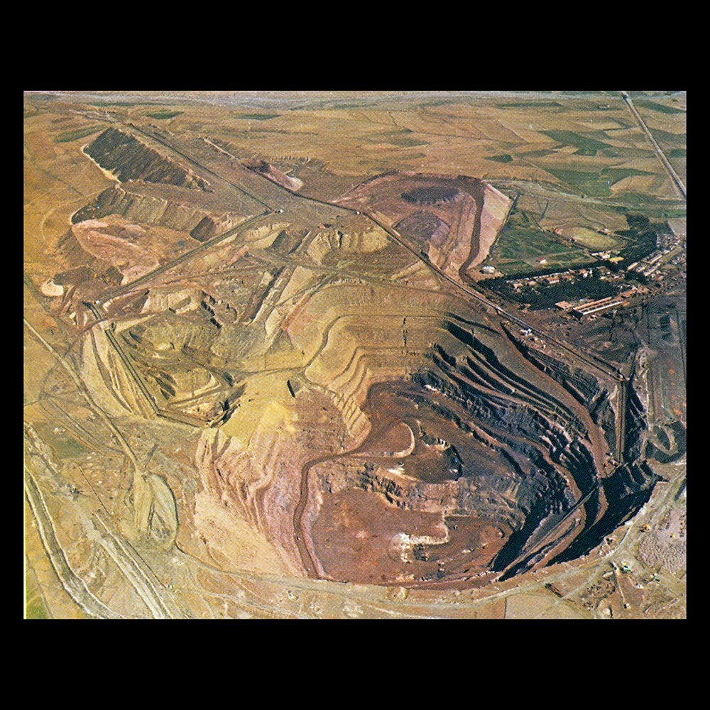 Fotografías históricas de las minas de Alquife