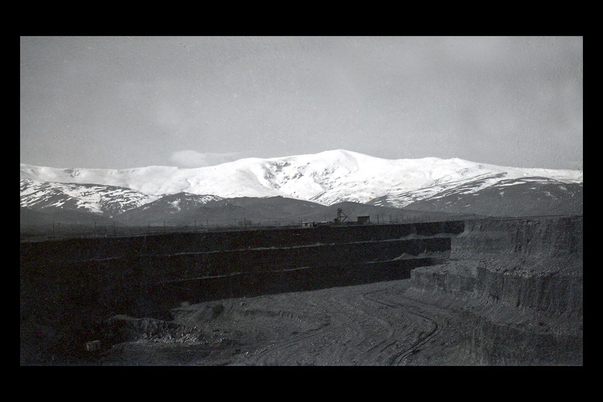 Fotografías históricas de las minas de Alquife