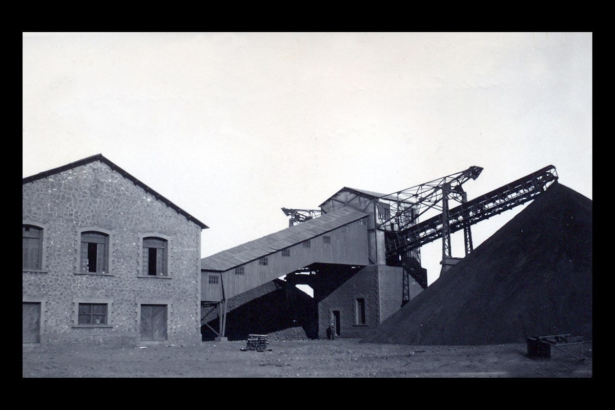 Fotografías históricas de las minas de Alquife