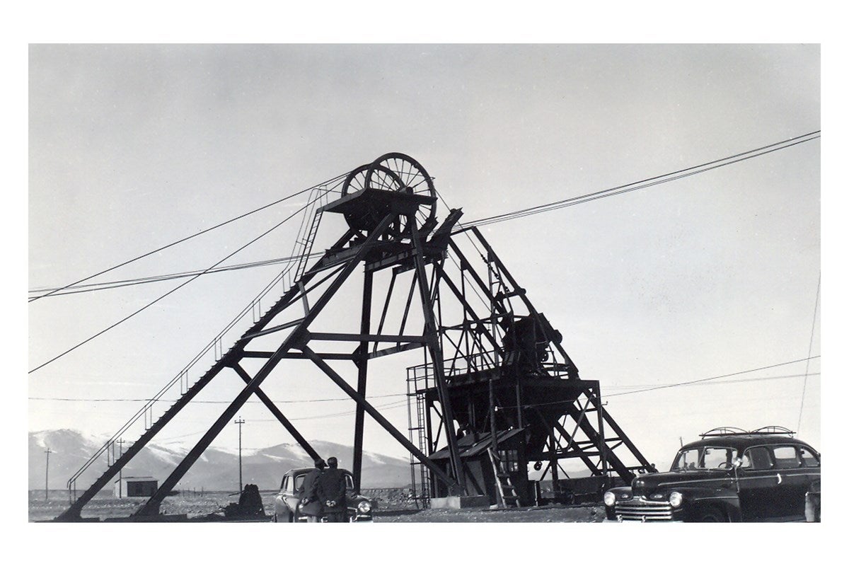 Fotografías históricas de las minas de Alquife