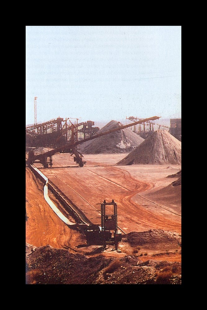 Fotografías históricas de las minas de Alquife