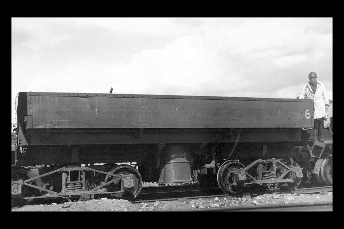 Fotografías históricas de las minas de Alquife