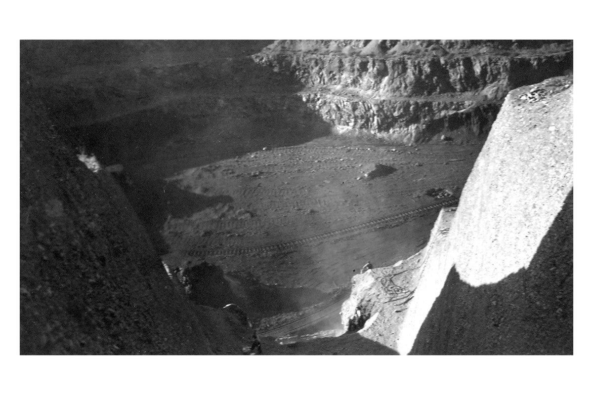 Fotografías históricas de las minas de Alquife