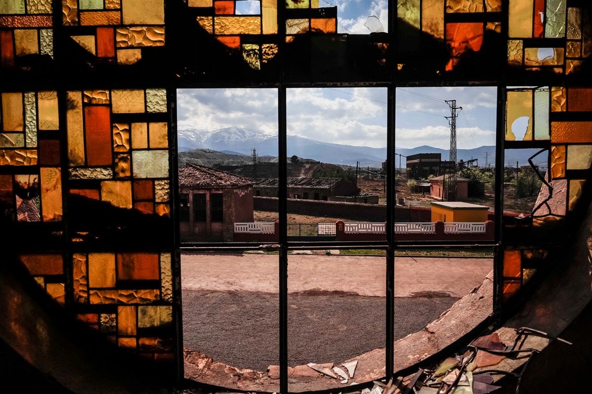 Así se encuentra el poblado minero de Alquife