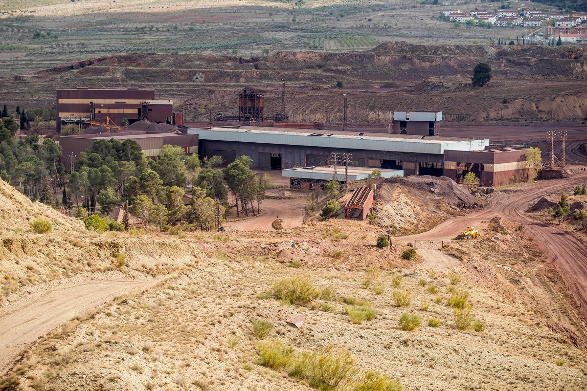 Así se encuentra el poblado minero de Alquife