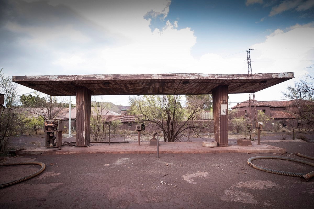 Así se encuentra el poblado minero de Alquife