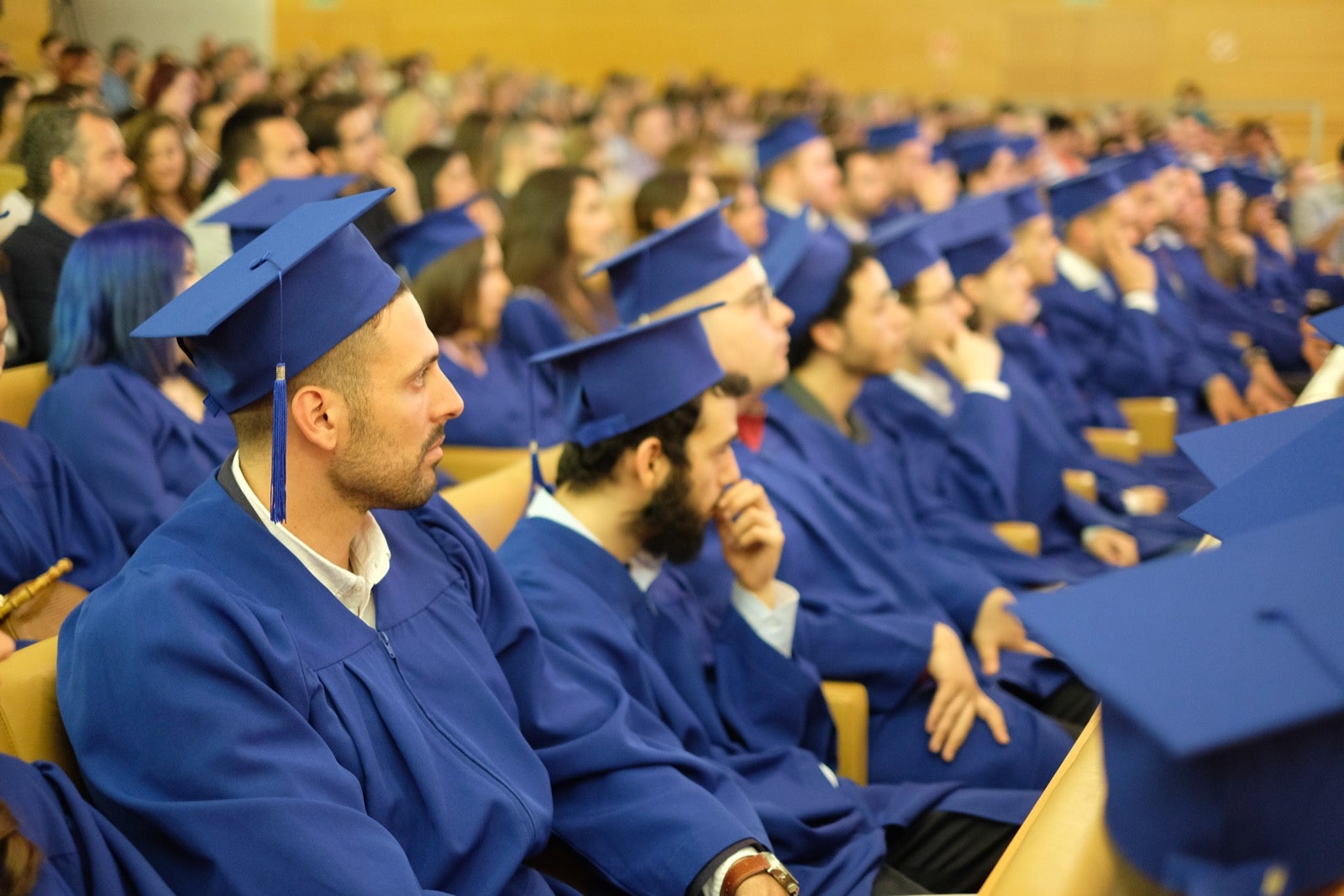 Después de cuatro años de estudios, la de anoche era una fecha muy esperada para varias promociones de esta escuela