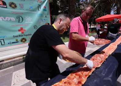 Imagen secundaria 1 - La preparación de la tostada ha durado varias horas. 