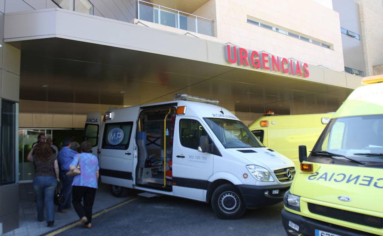 Servicio de urgencias del Hospital Universitario de Jaén. 