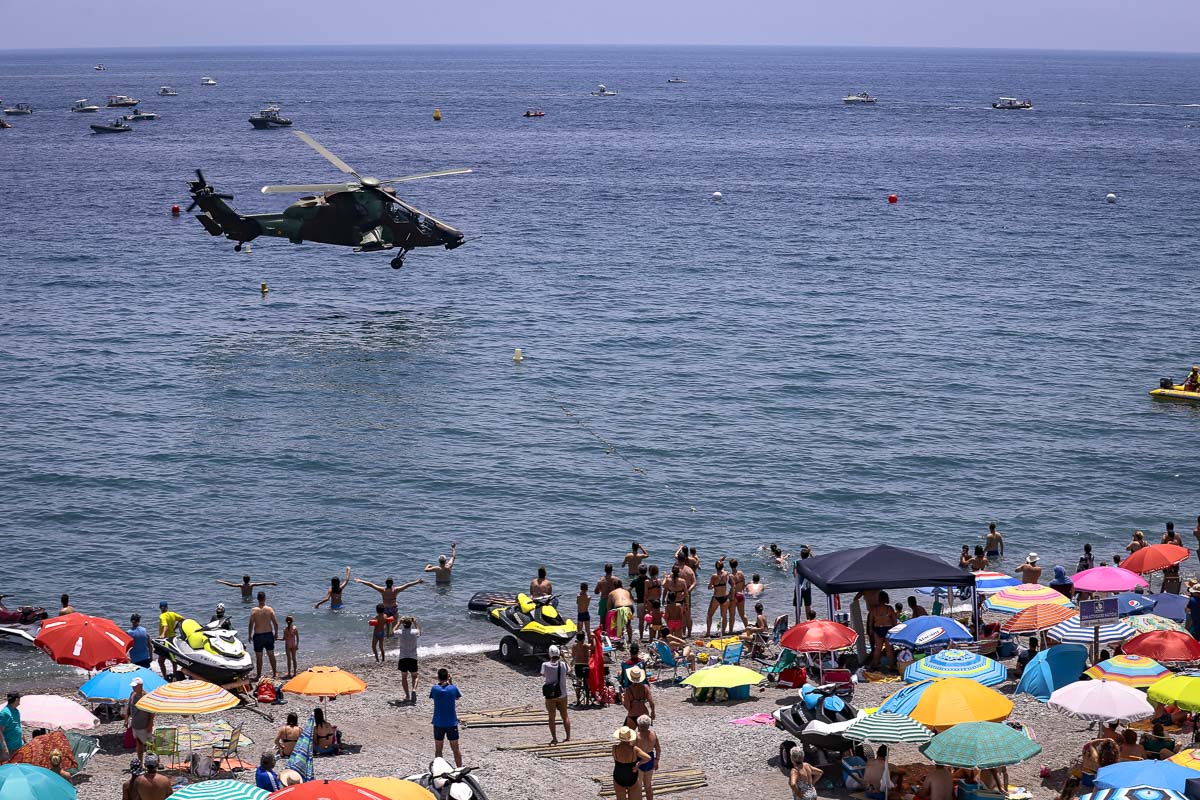 Treinta aeronaves han realizado diferentes acrobacias en este espectáculo, que ha celebrado este domingo su catorce edición