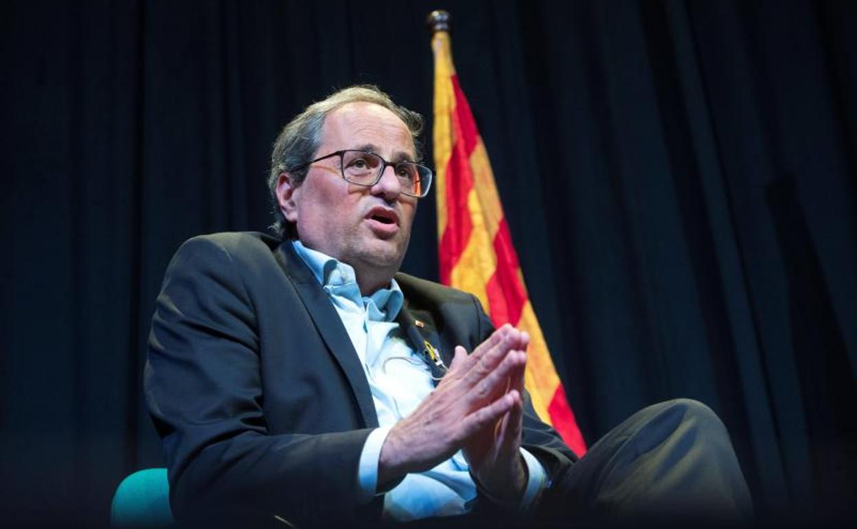 El presidente de la Generalitat, Quim Torra. 