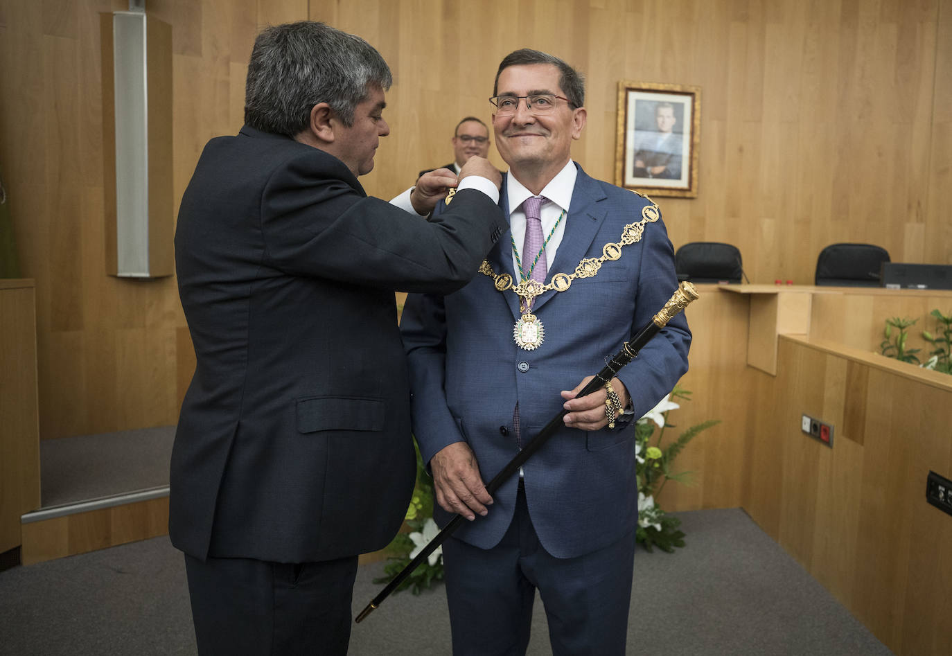 José Entrena ha sido reelegido presidente contando con los votos de PSOE, Adelante, IU y Cs