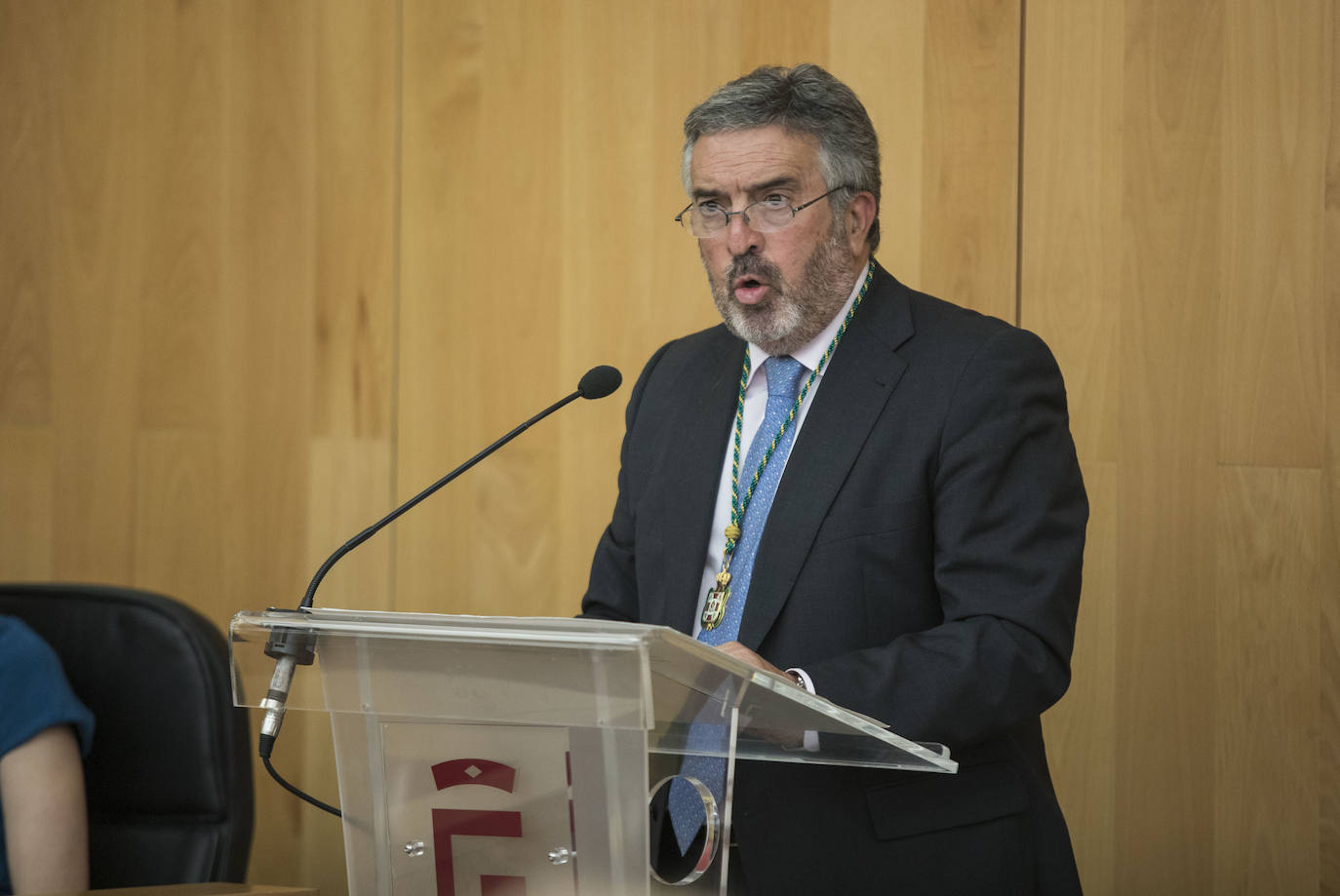 José Entrena ha sido reelegido presidente contando con los votos de PSOE, Adelante, IU y Cs