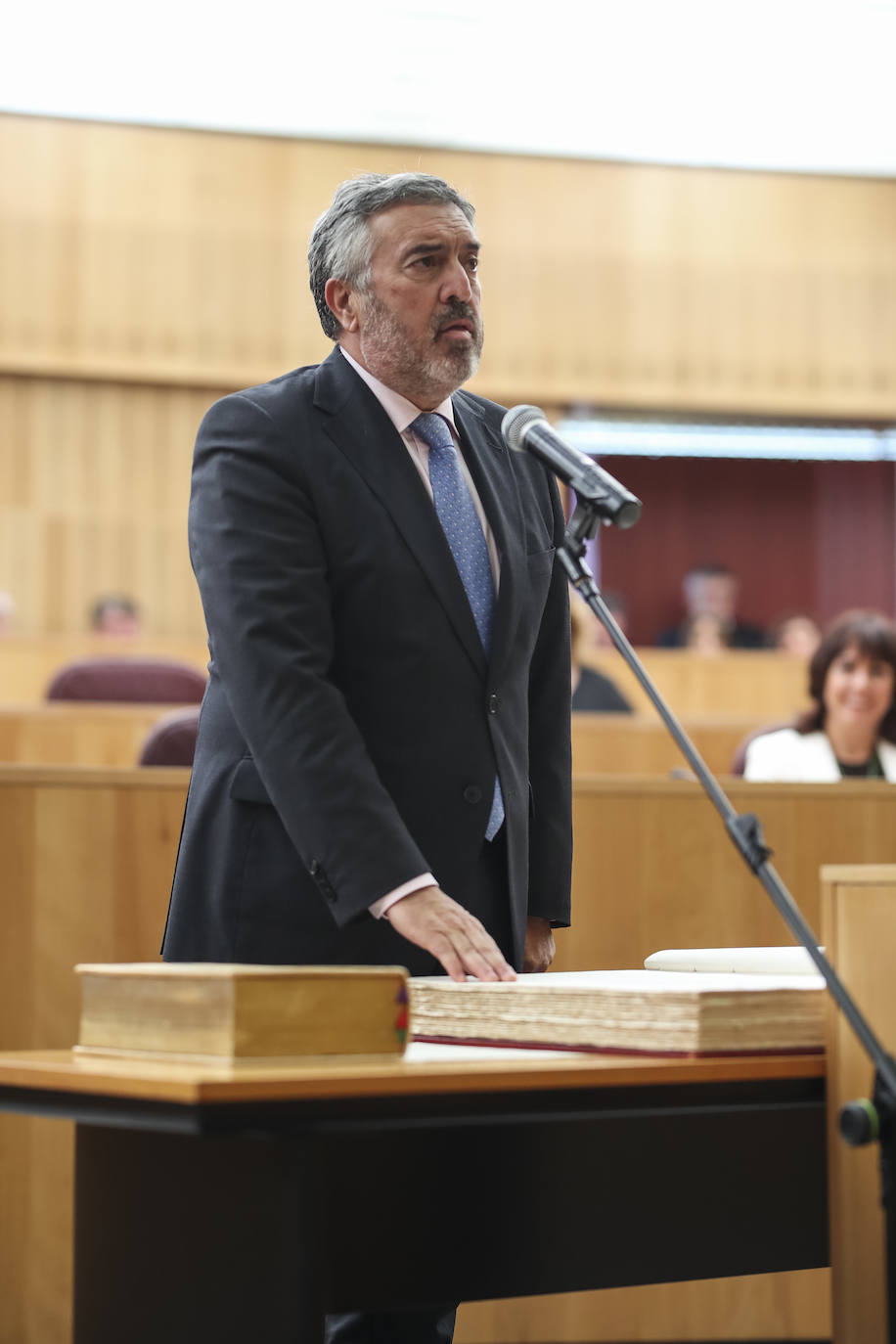 José Entrena ha sido reelegido presidente contando con los votos de PSOE, Adelante, IU y Cs