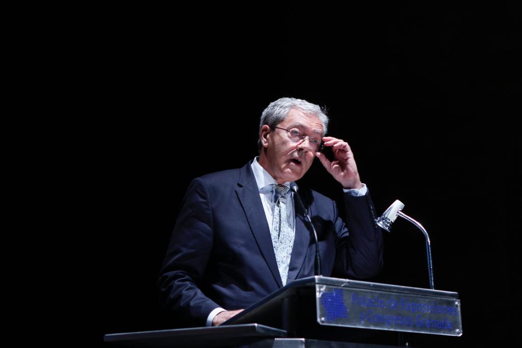 Rogelio Velasco, consejero de Economía, Conocimiento, Empresas y Universidad de la Junta de Andalucía, asegura que "el miedo a emprender hay que superarlo"