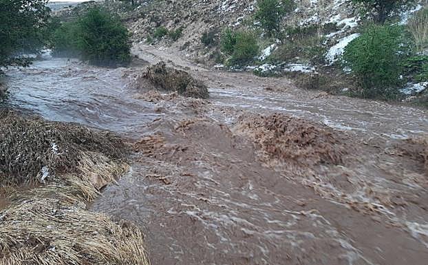 Así está el lugar afectado por las lluvias en Santiago-Pontones