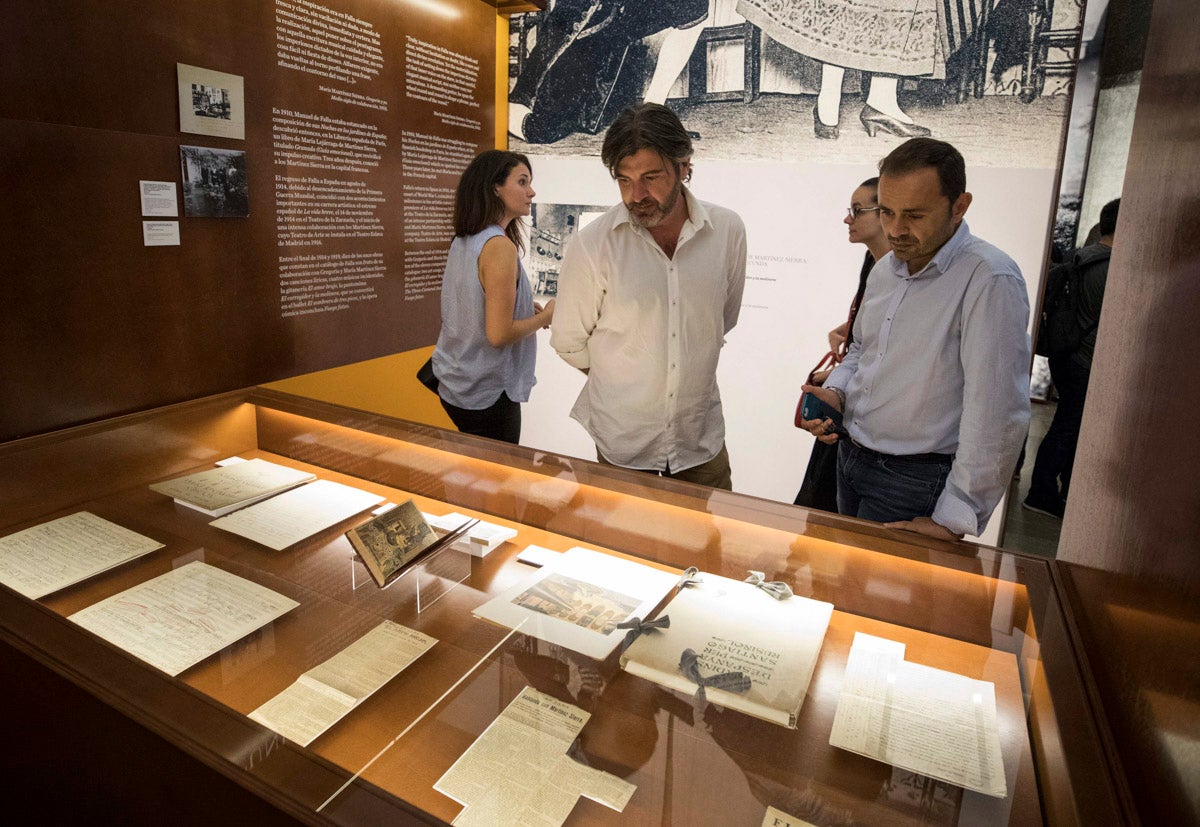 Así es la exposición de 'El sombrero de tres picos. 1919-2019. Un singular proceso creativo'.
