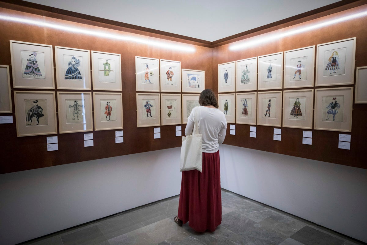 Así es la exposición de 'El sombrero de tres picos. 1919-2019. Un singular proceso creativo'.