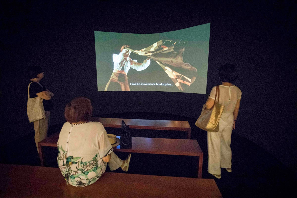 Así es la exposición de 'El sombrero de tres picos. 1919-2019. Un singular proceso creativo'.