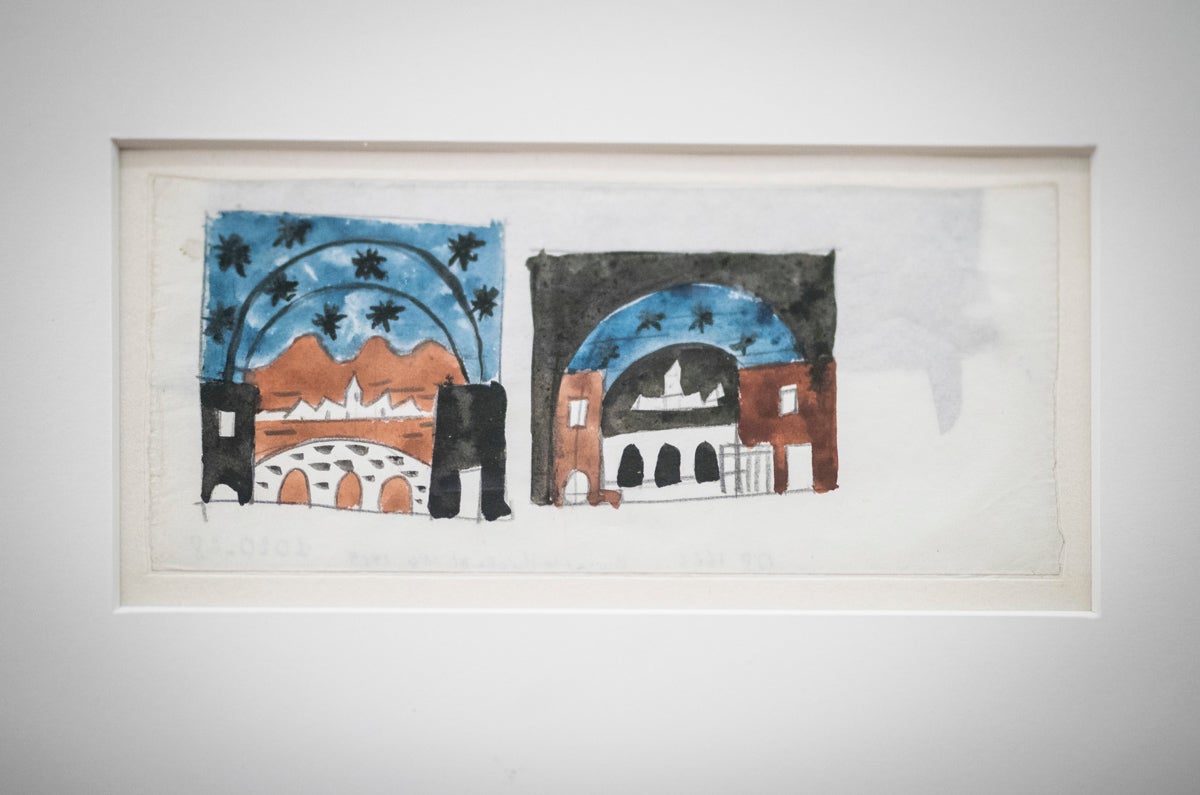 Así es la exposición de 'El sombrero de tres picos. 1919-2019. Un singular proceso creativo'.