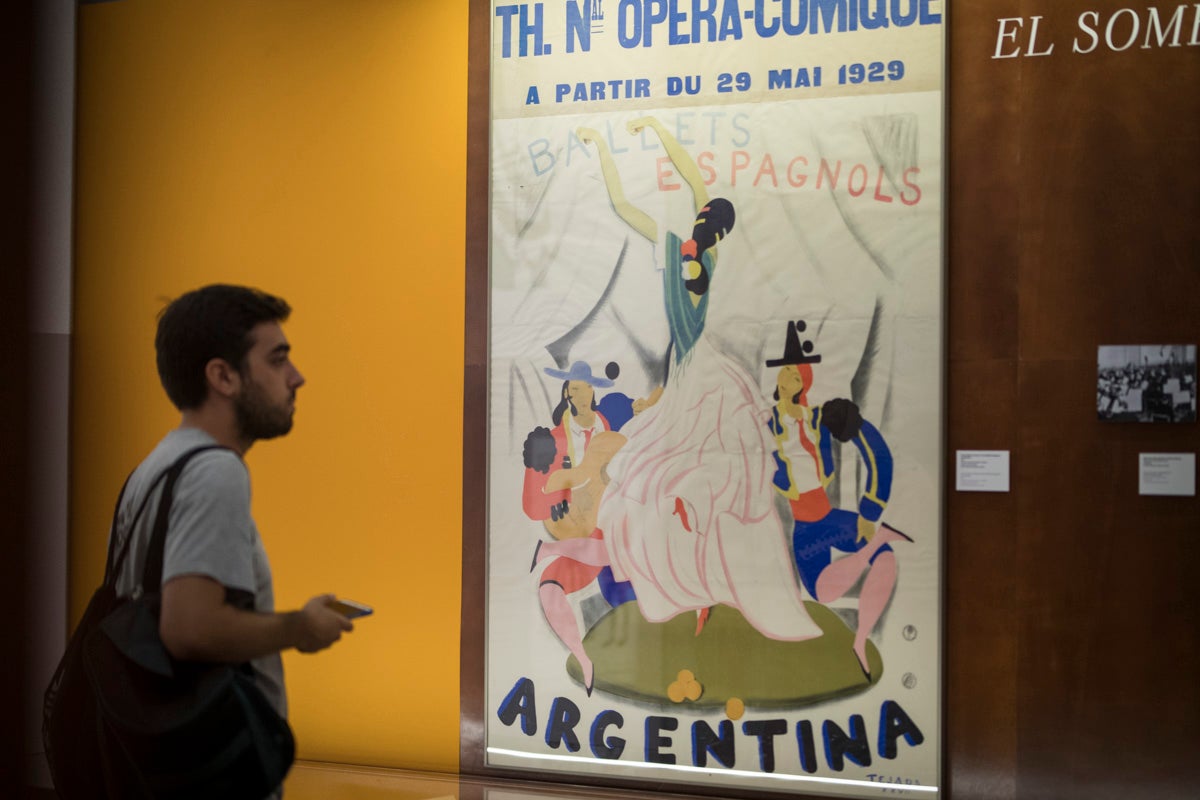 Así es la exposición de 'El sombrero de tres picos. 1919-2019. Un singular proceso creativo'.