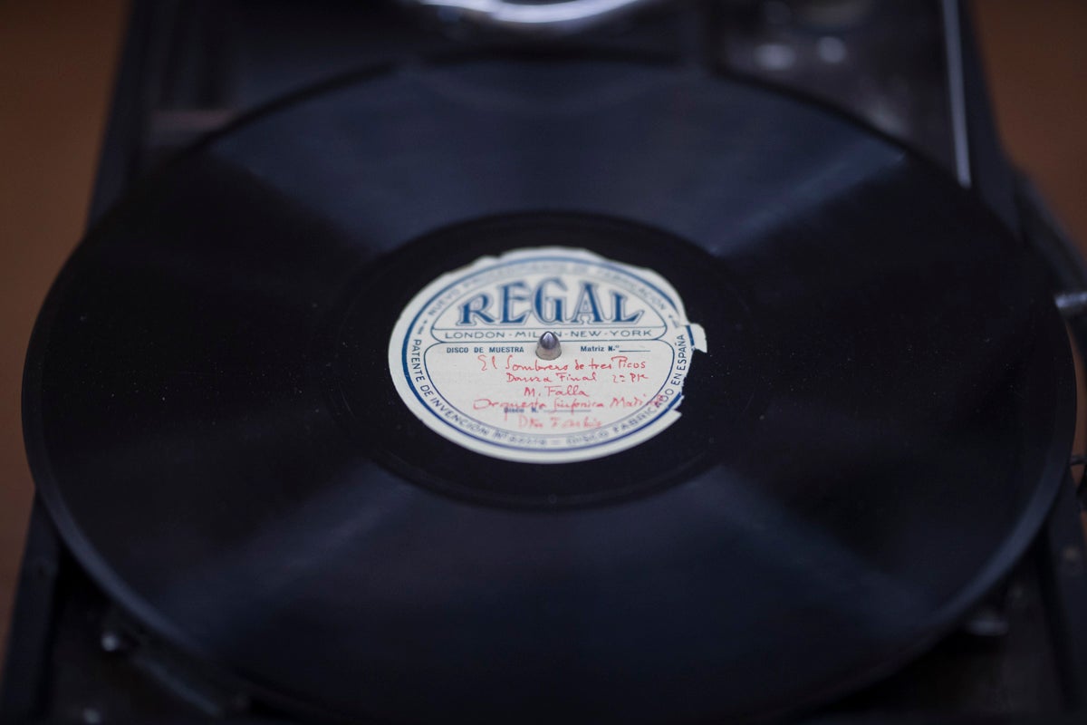 Así es la exposición de 'El sombrero de tres picos. 1919-2019. Un singular proceso creativo'.