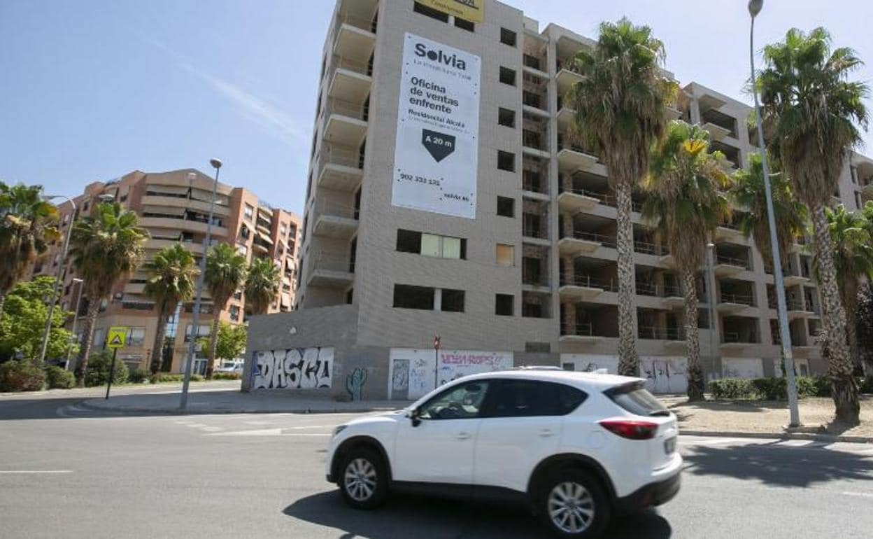 Imagen de archivo de la venta de pisos en Almería. 