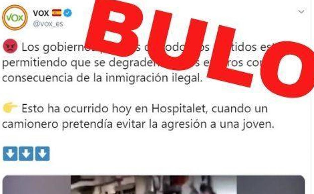 El bulo de Vox en redes sociales que ha quedado desmentido