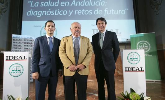 Javier López-Belmonte, Jesús Aguirre y Juan López-Belmonte.: