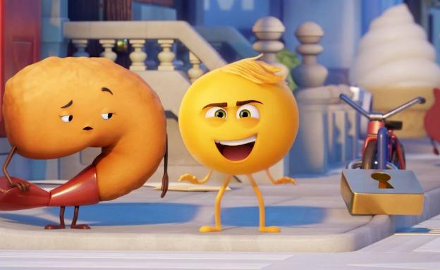 Escena de la película 'Emoji'.