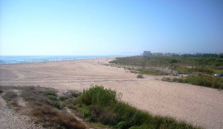 Playa de L'Ahuir, Valencia (Foto: web de Valencia Turisme)