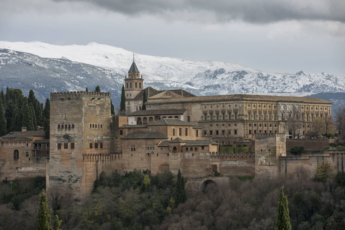 1. La Alhambra (Granada). Declarada Patrimonio Mundial junto con el Generalife en 1984 (Foto: Alfredo Aguilar)