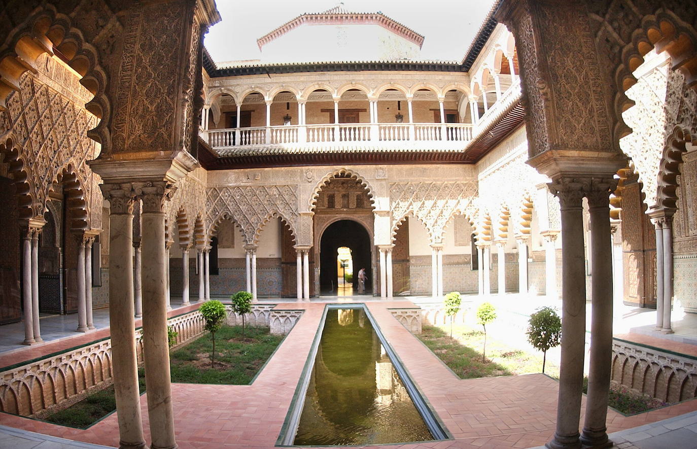 7. Alcázar de Sevilla. Declarado Patrimonio Mundial en 1987 junto a la Catedral y el Archivo de Indias (Foto: Eduardo Abad/EFE)