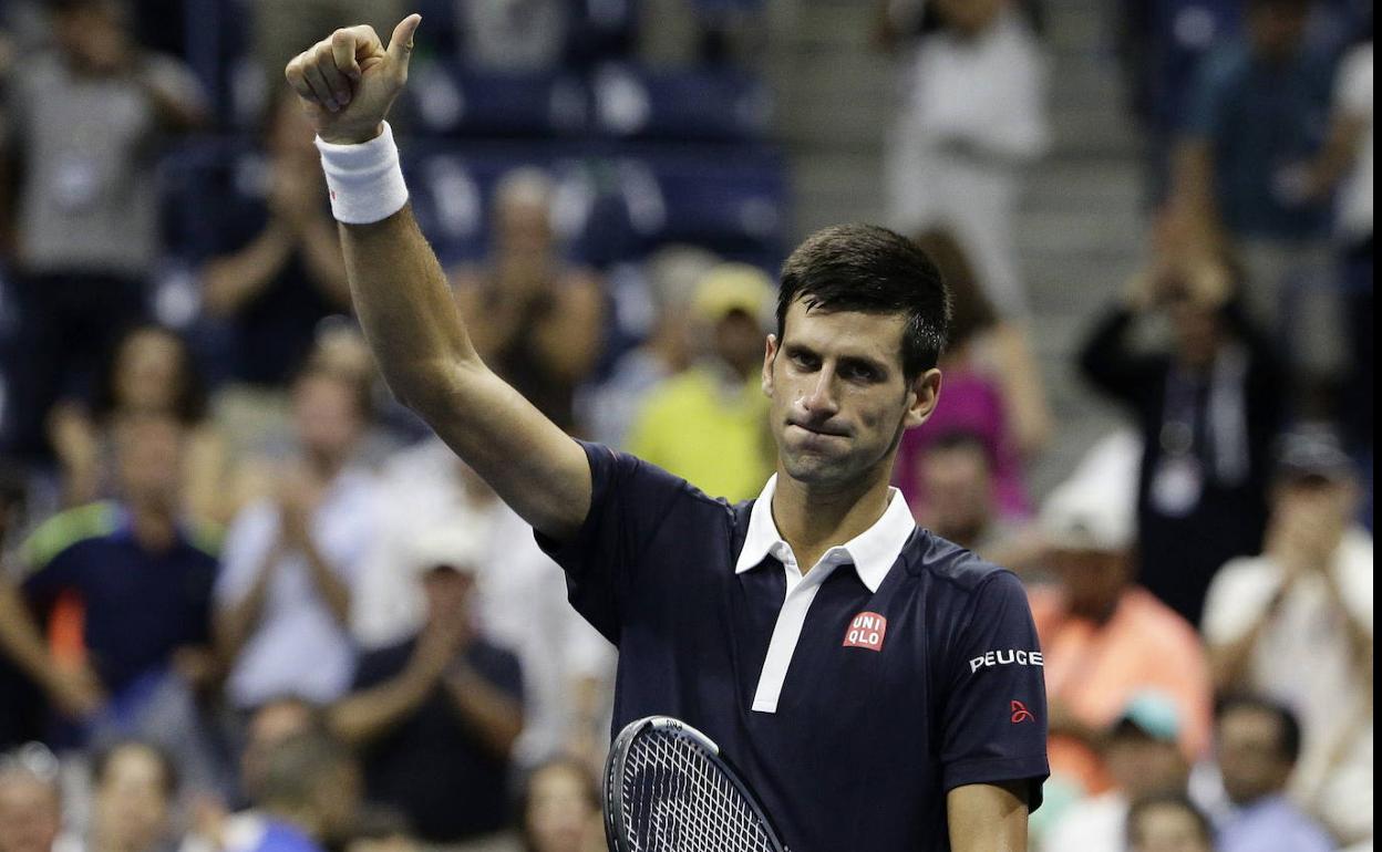 Novak Djokovic, ganador de la última edición del Abierto de Estados Unidos. 
