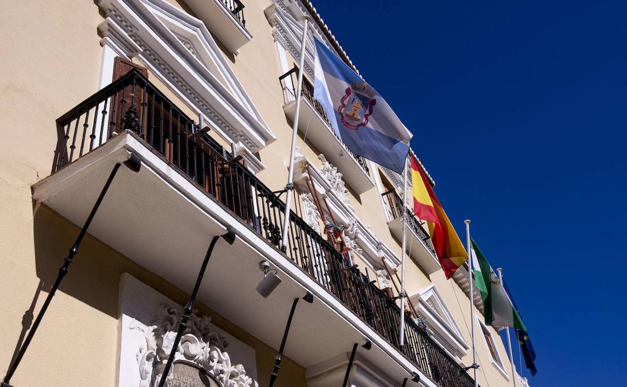 La fachada del Ayuntamiento de Motril