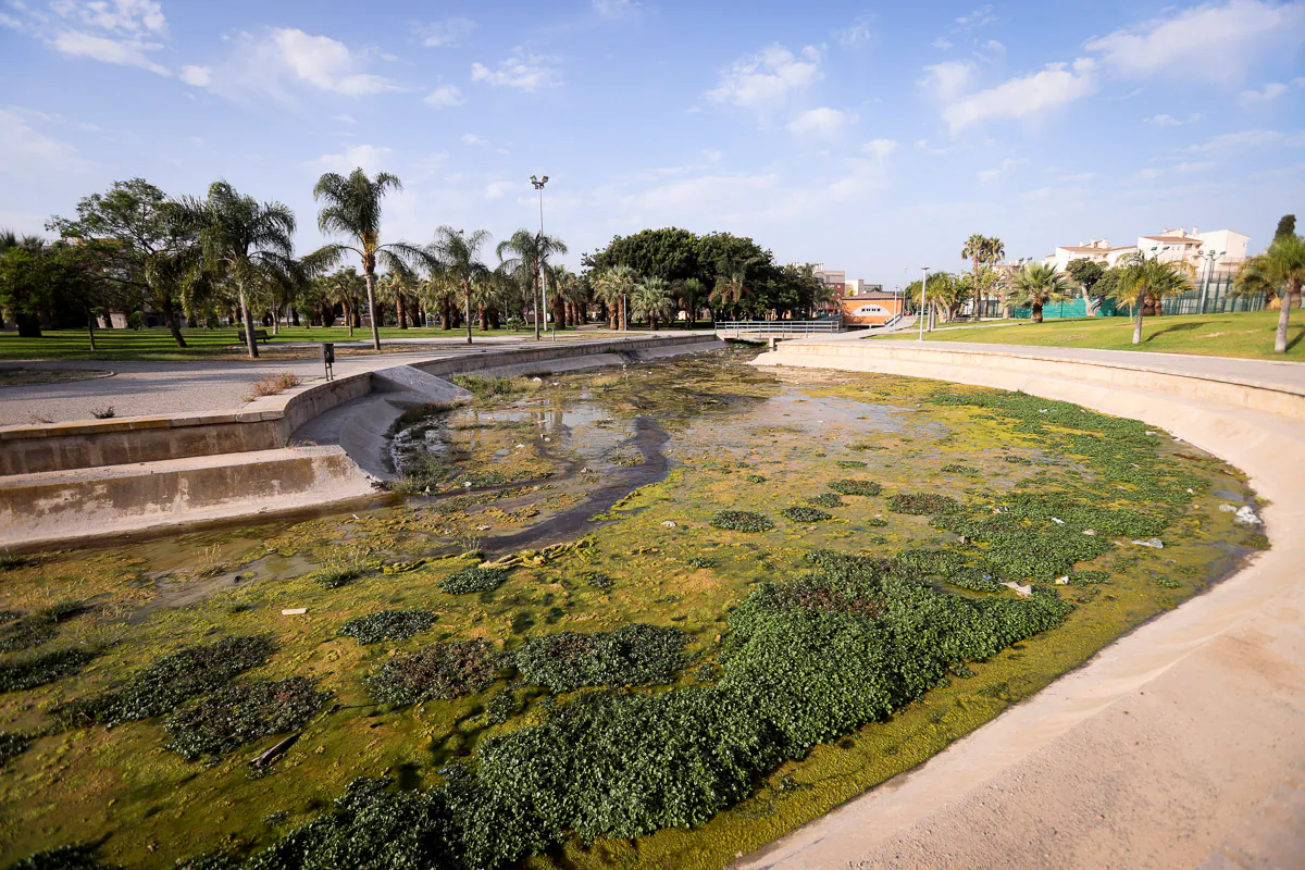 Fotos: La gran suciedad en el parque de las Provincias de Motril