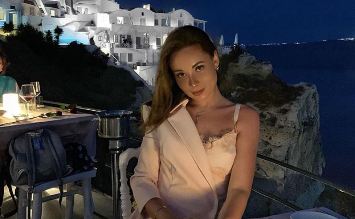 Ekaterina Karaglanova en una imagen que ella misma colgó en su cuenta de Instagram.