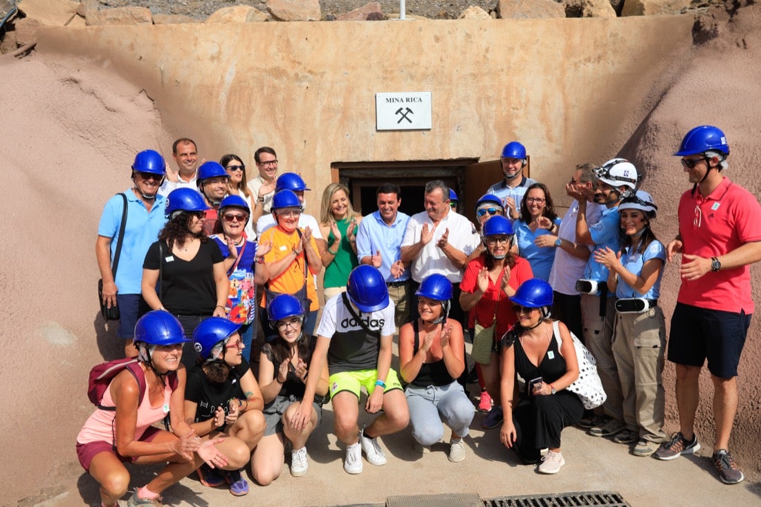 Así es el interior de la Geoda de Pulpí