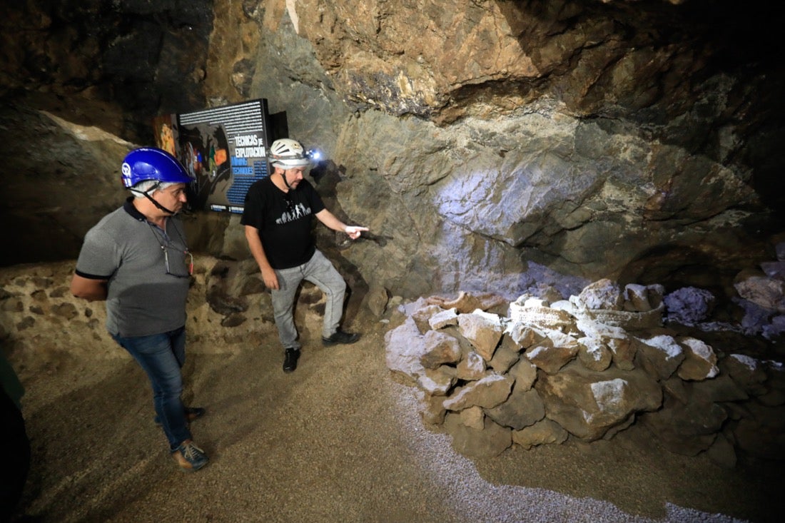 Así es el interior de la Geoda de Pulpí